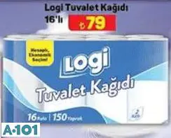 LOGİ TUVALET KAĞIDI 16'LI